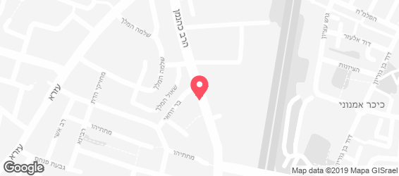 פיצה טוונטי - מפה