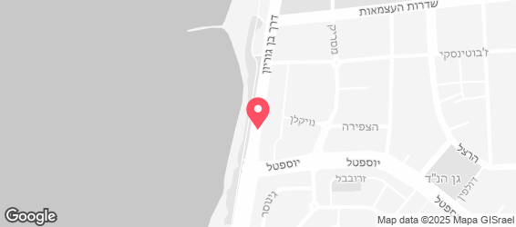 פיצה קלימרו בת ים - מפה