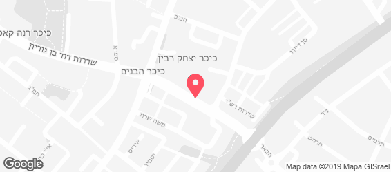 פיצריה אסתריקה - מפה
