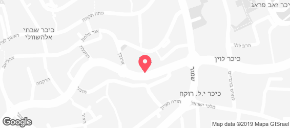 פיצה גני גאולה - מפה