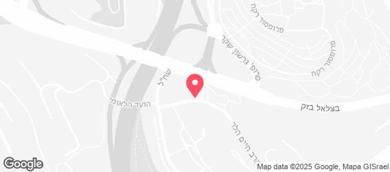 חובזה קייטרינג גורמה אורגני - מפה
