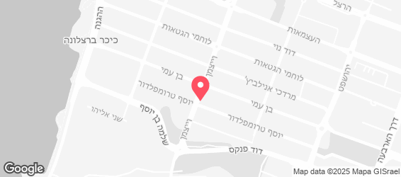חומוס אבו חסן - מפה