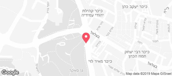 שר האוכל - מפה