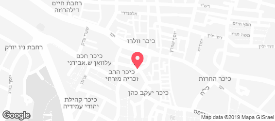 דוויני פיתה בר - מפה