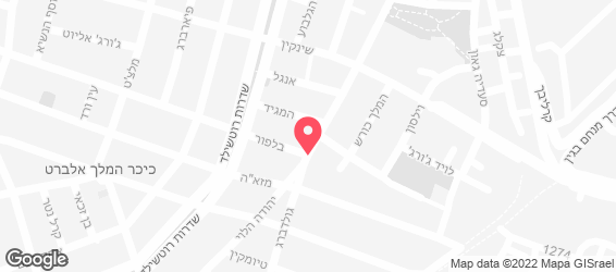 טקסס ברביקיו - מפה
