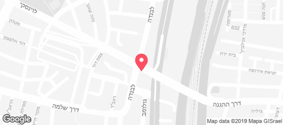 פלאפל בן חור - מפה