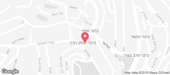 אנטריקוט בר - מפה