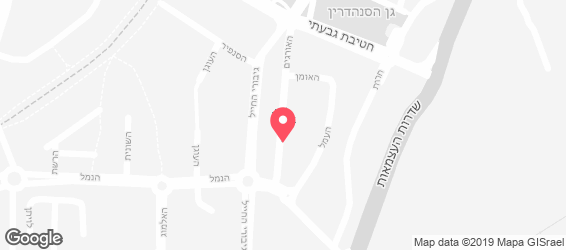 המשתלה בר קפה - מפה