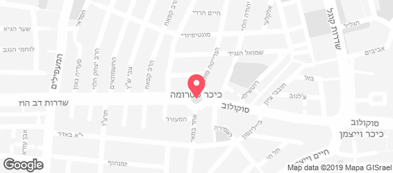 רשת השווארמה - מפה