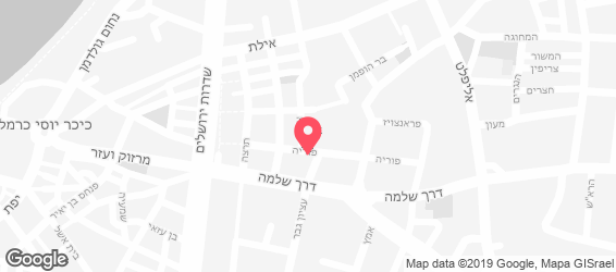 קפה חלוצה - מפה
