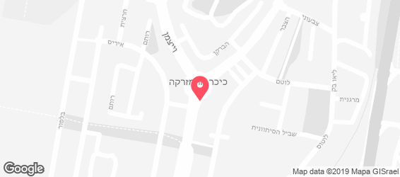 הפיצה של טקטוק - מפה