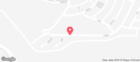צנוברים - מפה