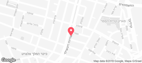 ביסטרו מלון רוטשילד - מפה
