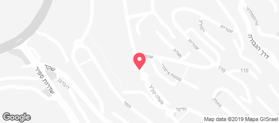 רד בורגר - מפה