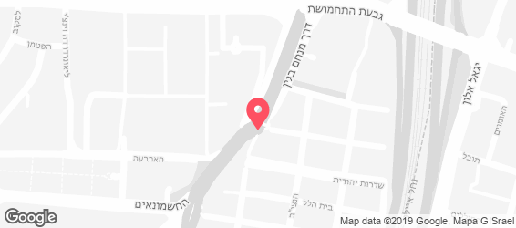 פיצה התחנה - מפה