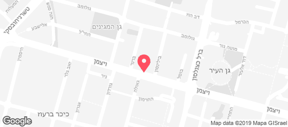 דודא לטוסט - מפה