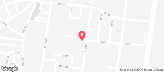 חומוס הבוטקה - מפה