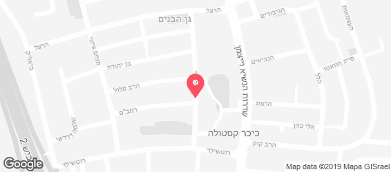 החומוס של משה - מפה