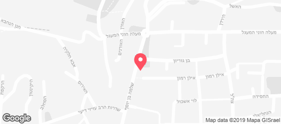 השניצל המערבי - מפה