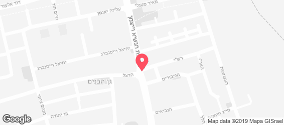 קייטרינג kitchen - מפה