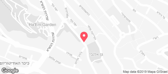 קראון פלאזה - מפה