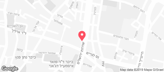 פיס אוף פיצה - מפה