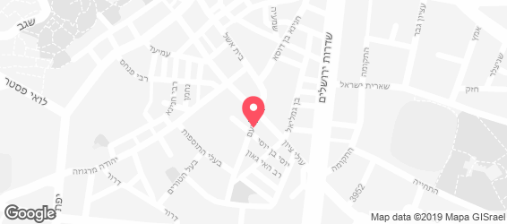 גלריה דוד חן - מפה