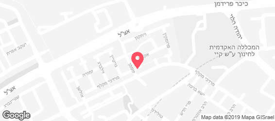 פיצה הפרלמנט - מפה