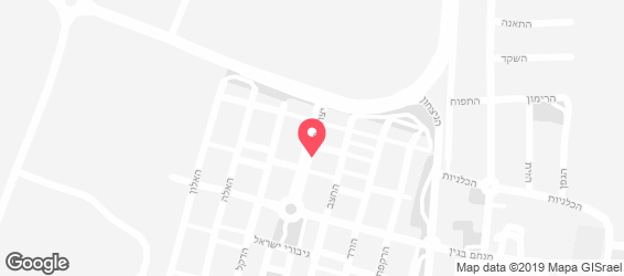 בא לי פיצה - מפה