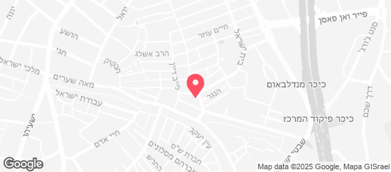 מאפיית נחמה - מפה