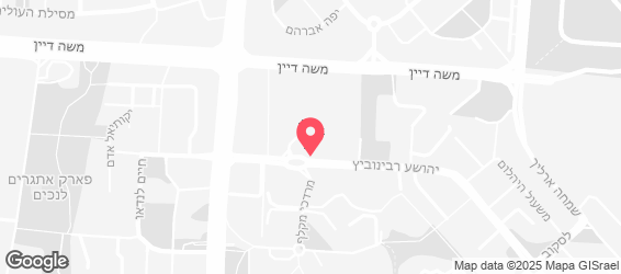 דניאלוס פיצה - מפה