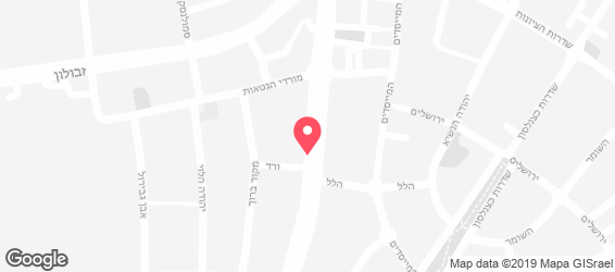 מאפיית ברכת משה - מפה