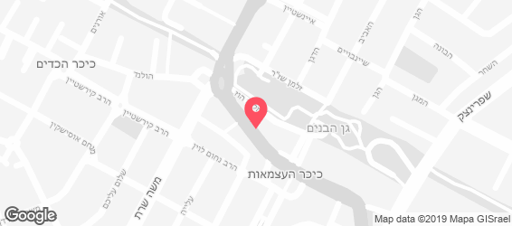 מאפיית ברכת משה - מפה