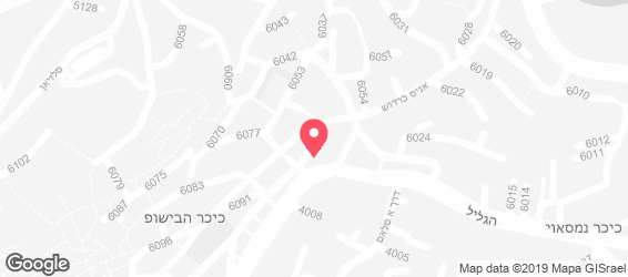 בורגרים - מפה