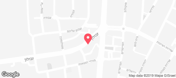 פיצה פדאל - מפה