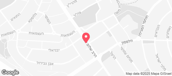 שוקולטה - גלידריה איטלקית - מפה