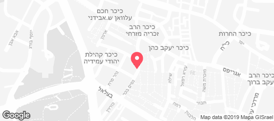 החומוס של טחינה - מפה