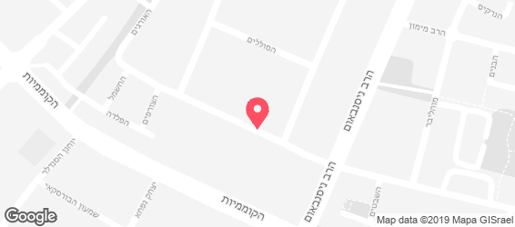 דוש- גריל בשרים ישראלי - מפה