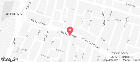 יאן סושי האוס - מפה