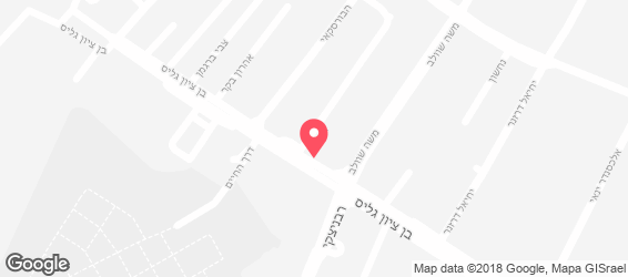 בורגרים - מפה