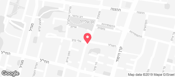 הלאפל של אסף - מפה