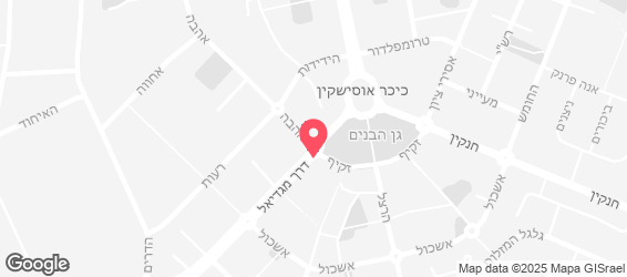 הסביח והמנגל - מפה