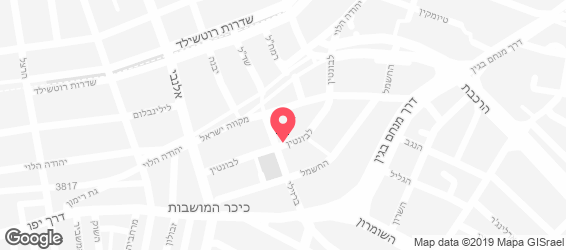 פפו Pepo מטבח ספרדי - מפה