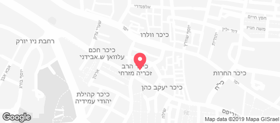 קייטרינג אגריפס - מפה
