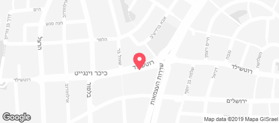 פיצה האט  - מפה