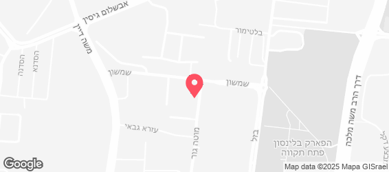 סושי במושבה - מפה