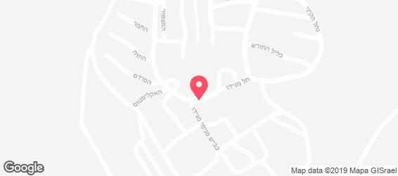 מסעדת תל מגידו - מפה