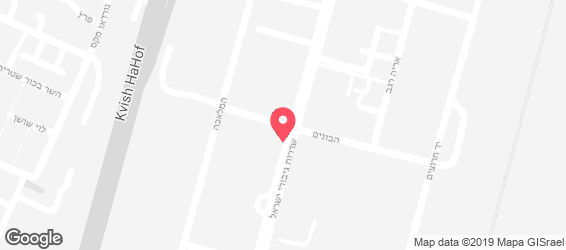 פיצה האט - מפה