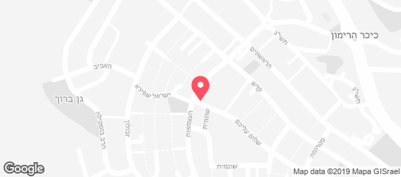 פיצה בעמק - מפה