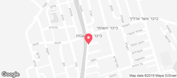 ד"ר פיצה - מפה